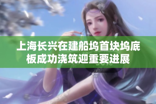 上海长兴在建船坞首块坞底板成功浇筑迎重要进展