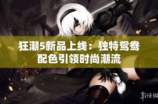狂潮5新品上线：独特鸳鸯配色引领时尚潮流