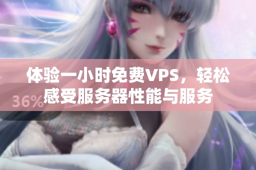 体验一小时免费VPS，轻松感受服务器性能与服务