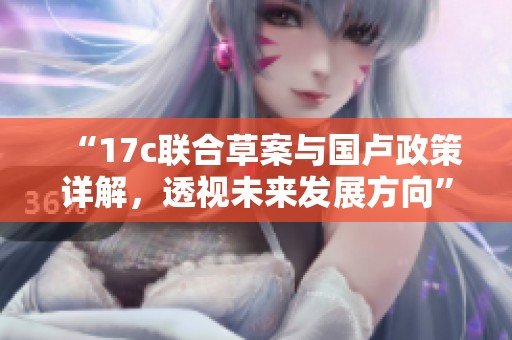 “17c联合草案与国卢政策详解，透视未来发展方向”